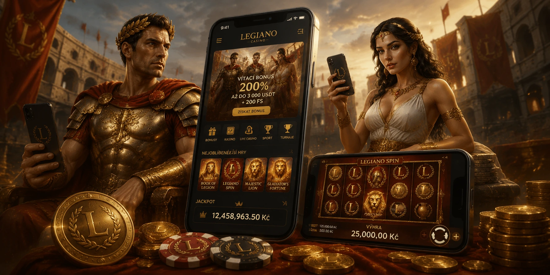 Legiano Casino app