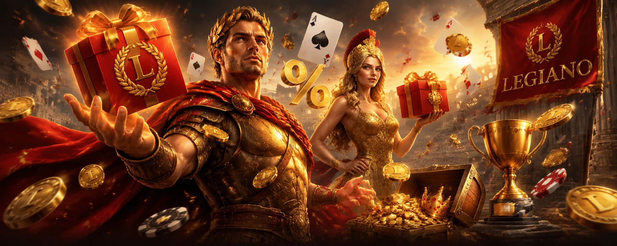 Legiano Casino Bonus