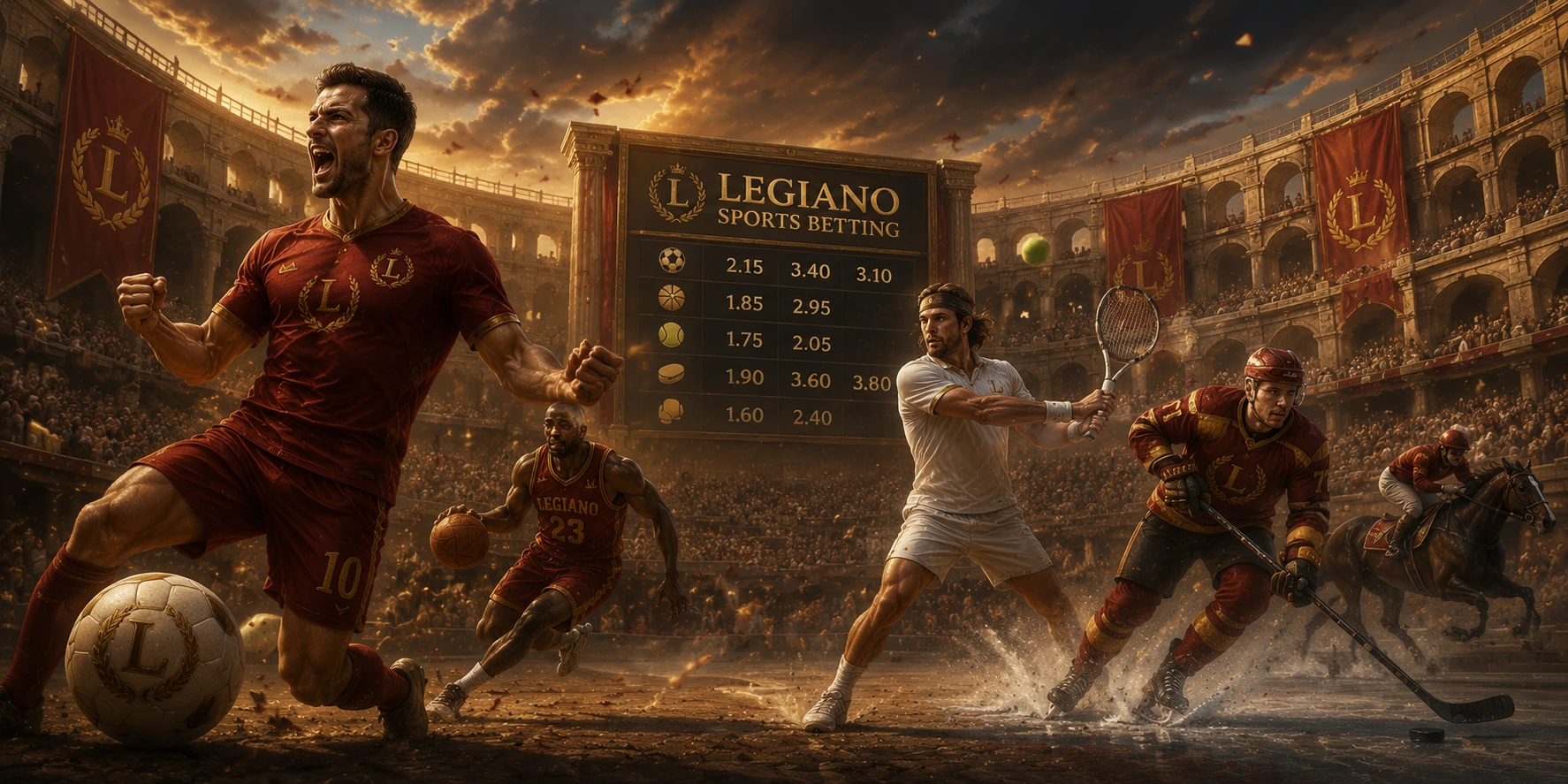 Sportovní sázení v Legiano